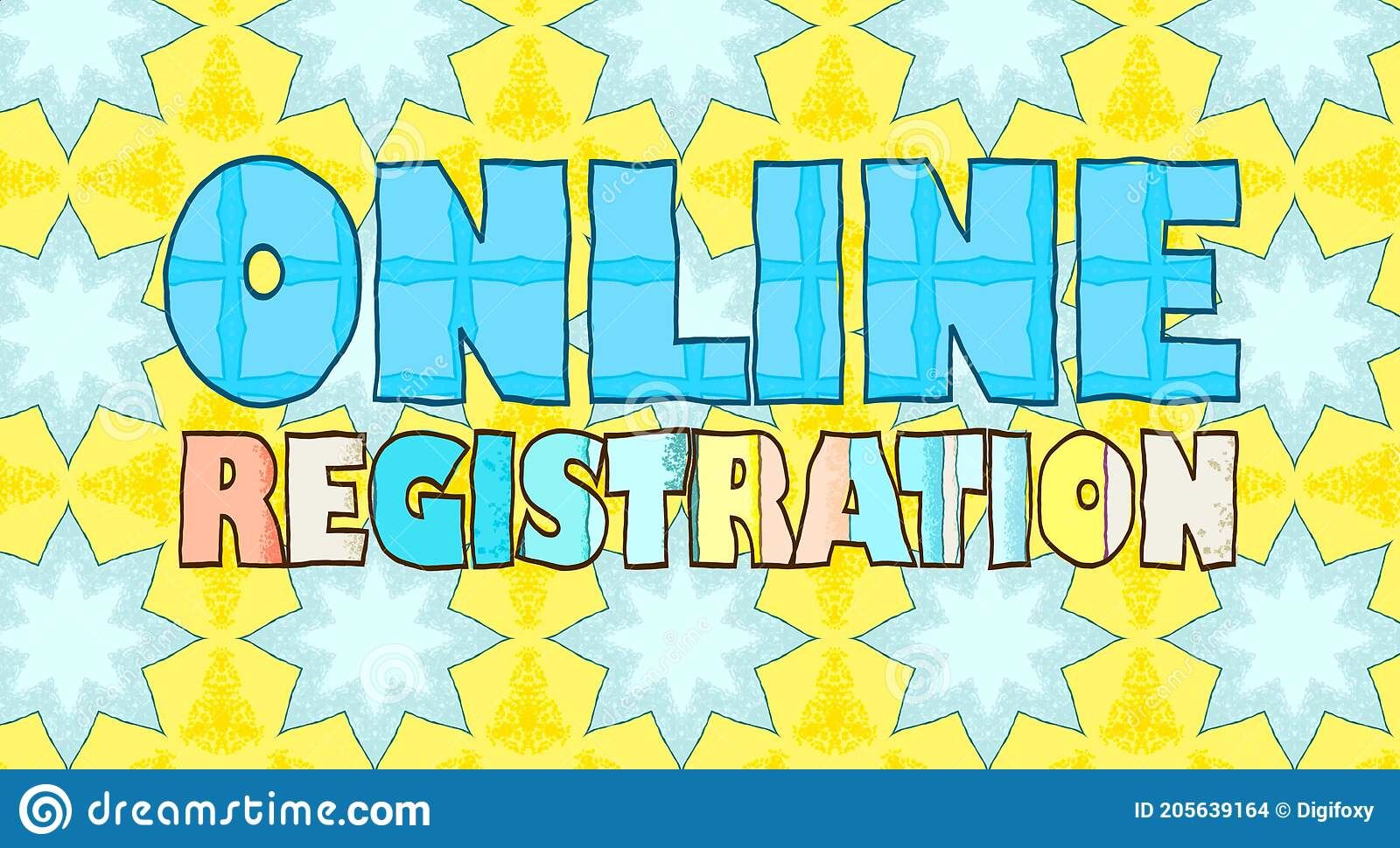  Online Registration